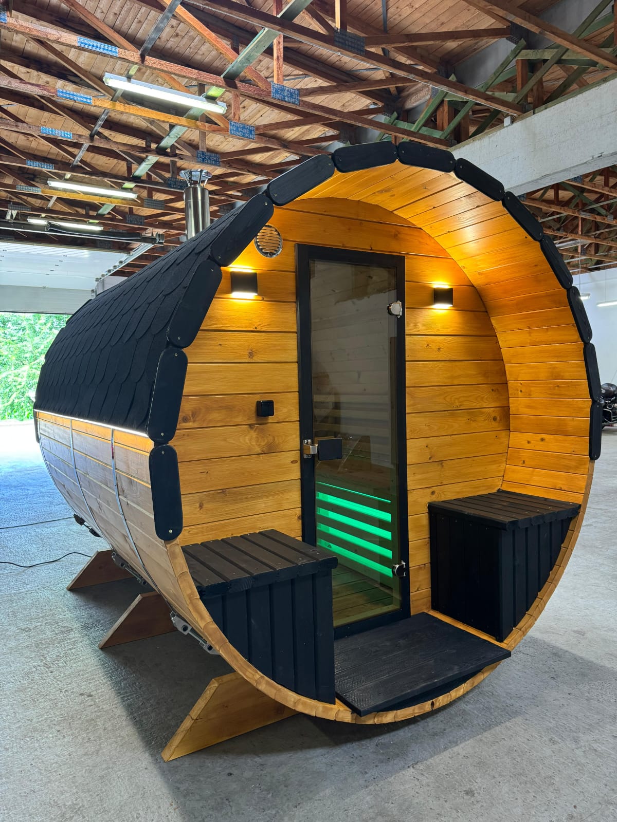 Sauna beczkowa Mir-Drew